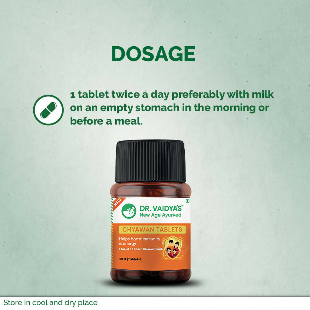 Dr. Vaidya's Chyawan Tablets - Distacart