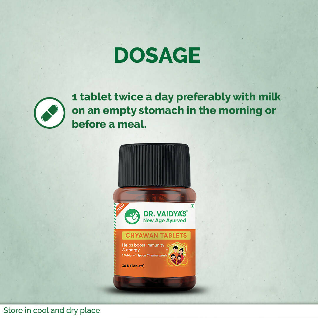 Dr. Vaidya's Chyawan Tablets - Distacart
