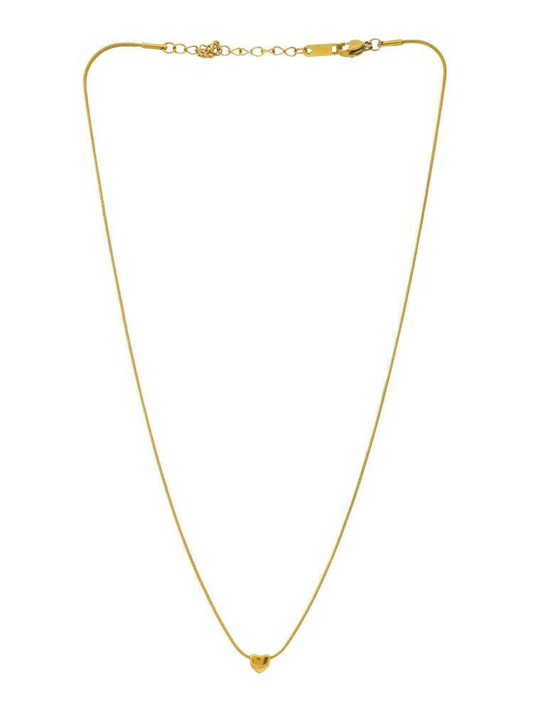 Antique Finish Steel necklace - Ruby Raang