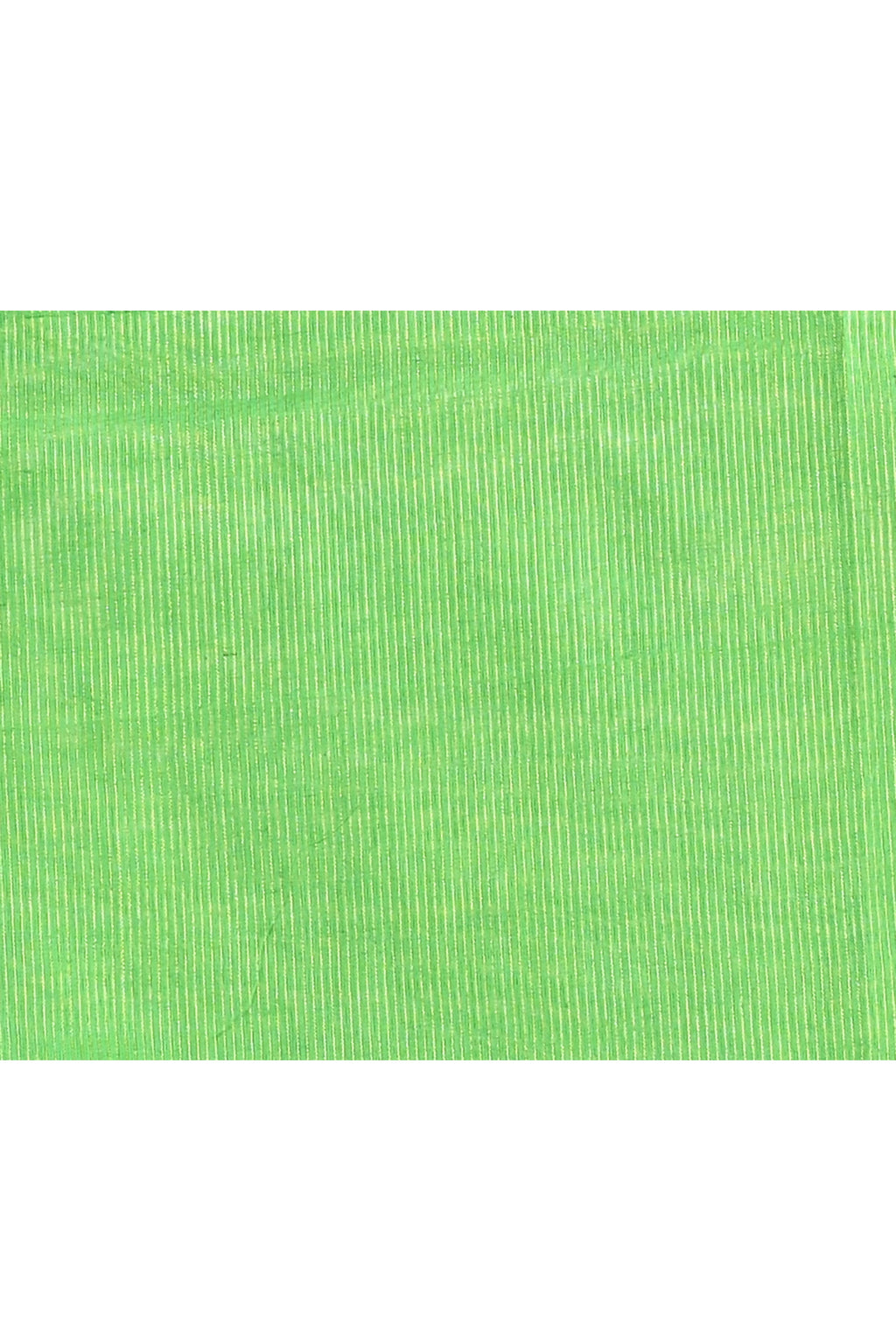 Piyari Fashion Women's Green Embellished Cotton Blend Zari Check Handloom Saree - Distacart