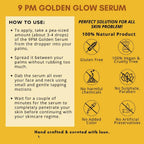 Organicos 9 PM Golden Glow Serum
