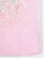 Myshka Women Pink Panelled Pure Cotton Kurta with Trousers With Dupatta Set - Distacart