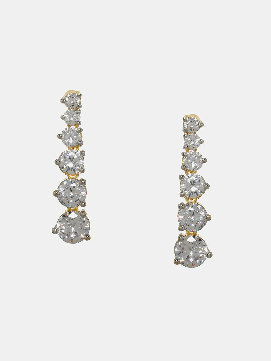 Diamond Neckpiece with Dangler Diamond Earrings- Ruby Raang