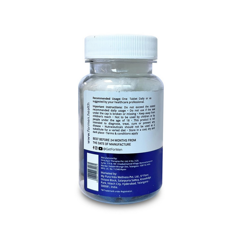 ForMen Sj + Ashwagandha Tablets - Distacart
