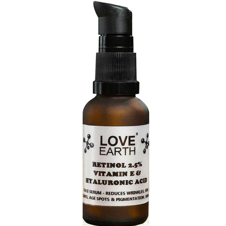 Love Earth Retinol 2.5% Vitamin E & Hyaluronic Acid – Face Serum