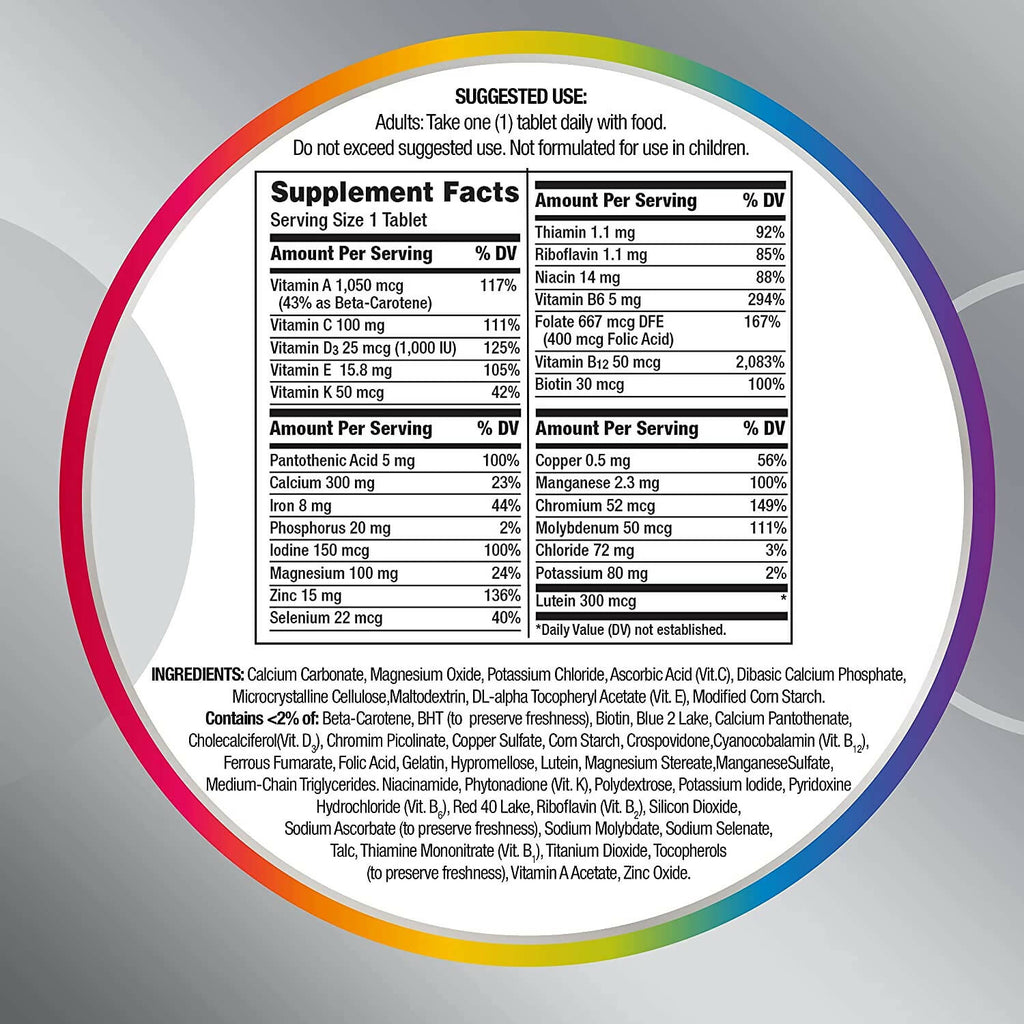 Centrum Silver Women 50+ Multivitamin Tablets - Distacart