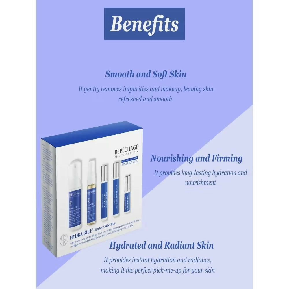 Repechage 5 Step Hydra Blue Facial Starter Collection