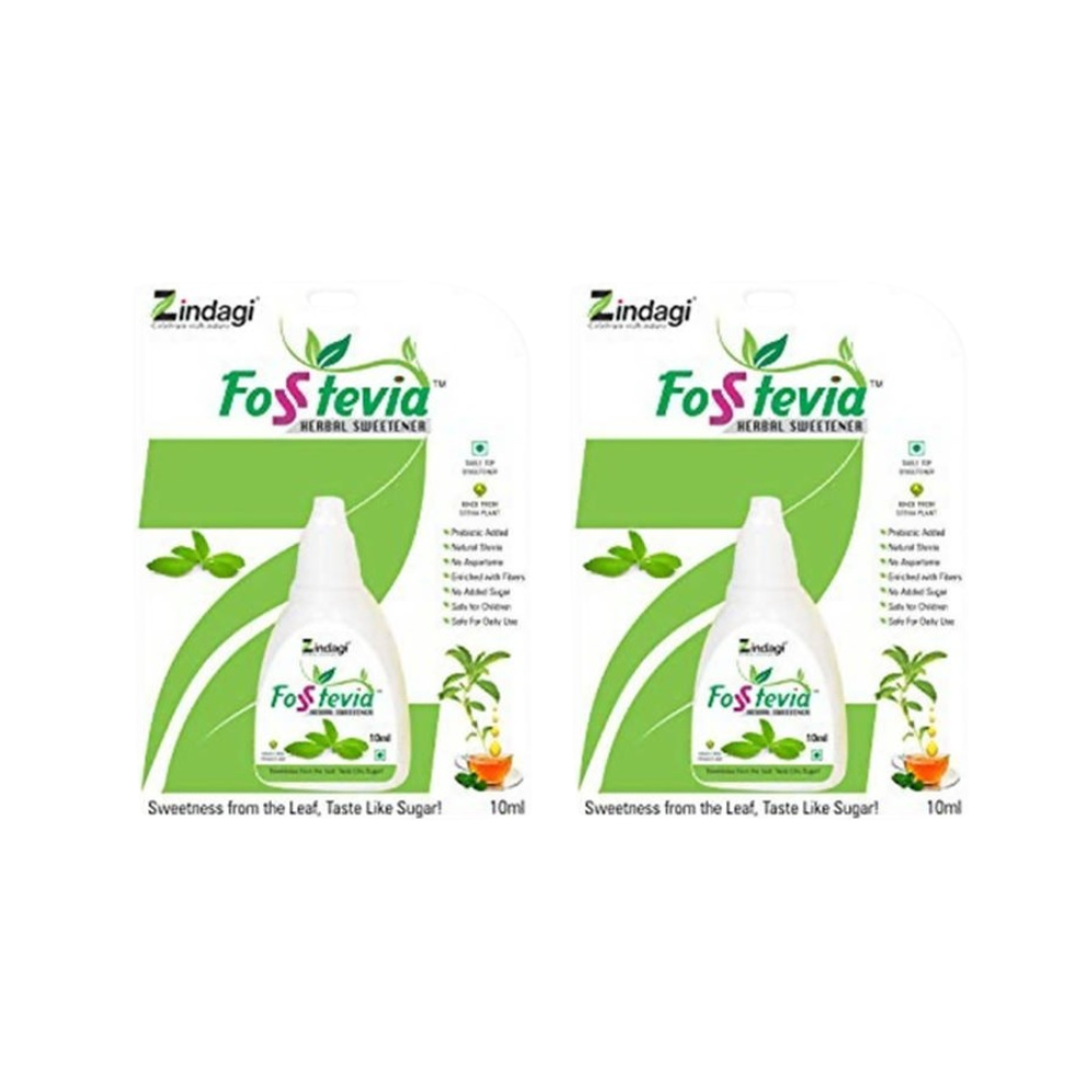 Zindagi Fosstevia Herbal Sweetener Liquid - Distacart