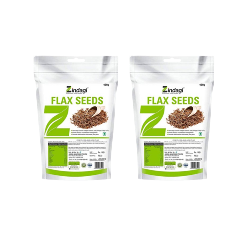 Zindagi Flax Seeds - Distacart