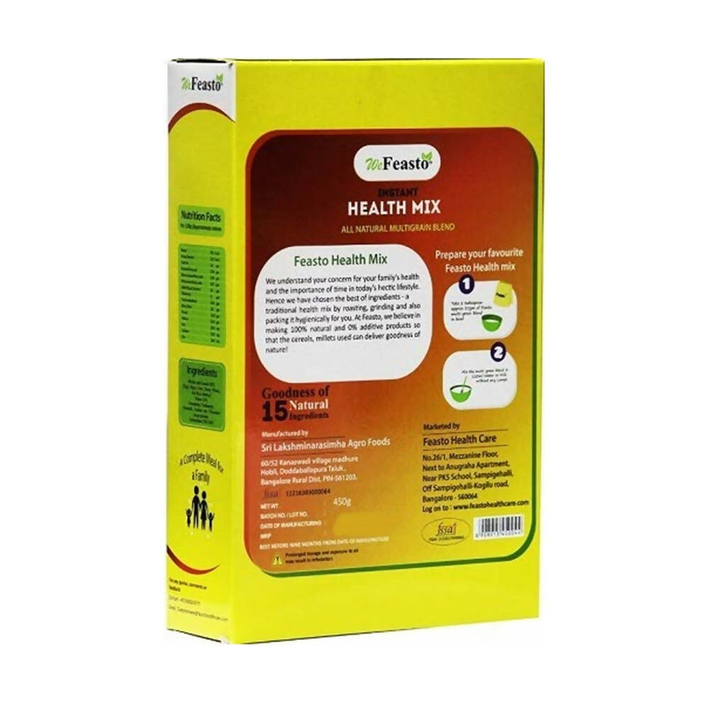 Wefeasto Instant Health Mix Chocolate Flavor - Distacart