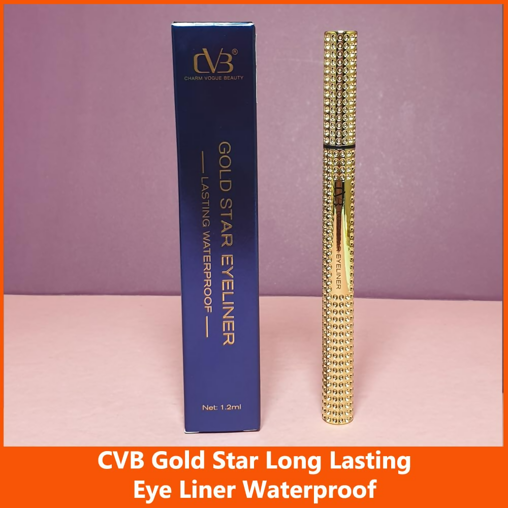 CVB Gold Star Eyeliner Long Lasting Waterproof C40