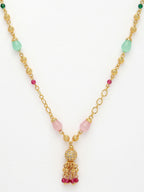 NVR Women's Multicolor Gold-Polished Minimal Chain