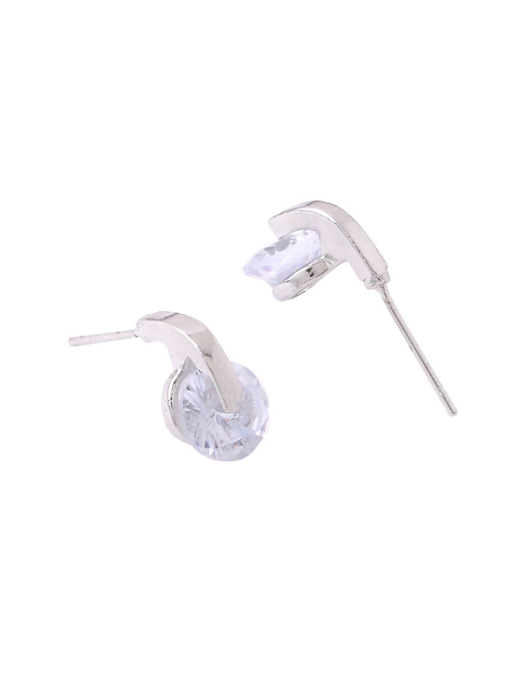 NVR Women Cz Studded Studs Earrings - Distacart