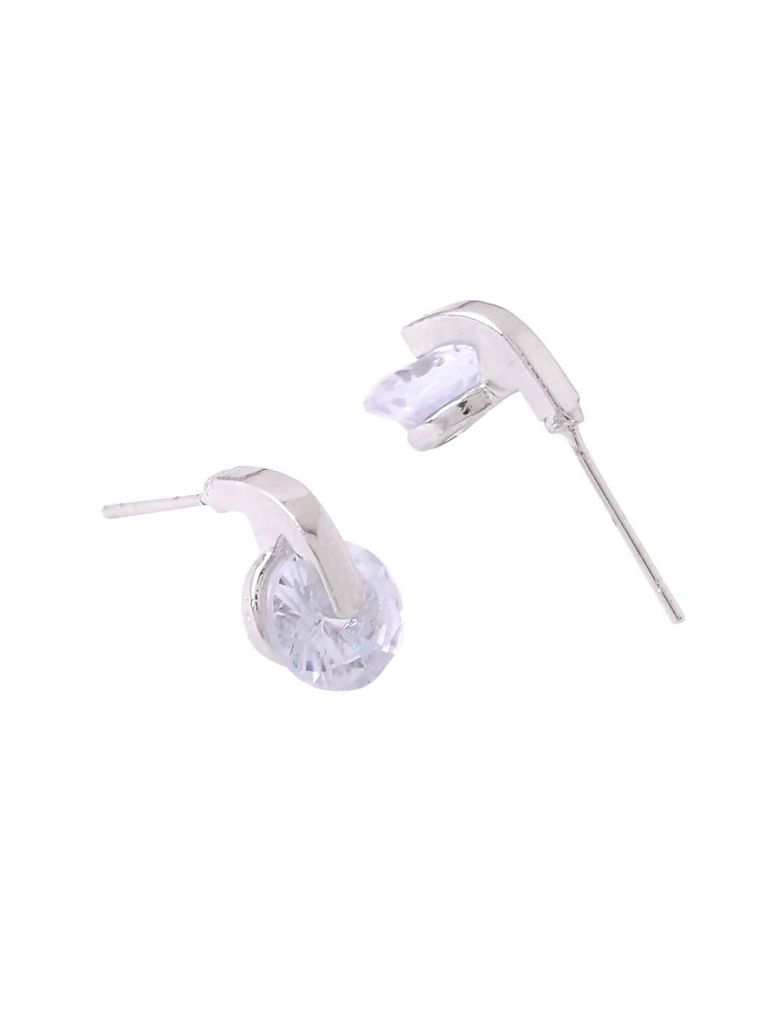 NVR Women Cz Studded Studs Earrings - Distacart
