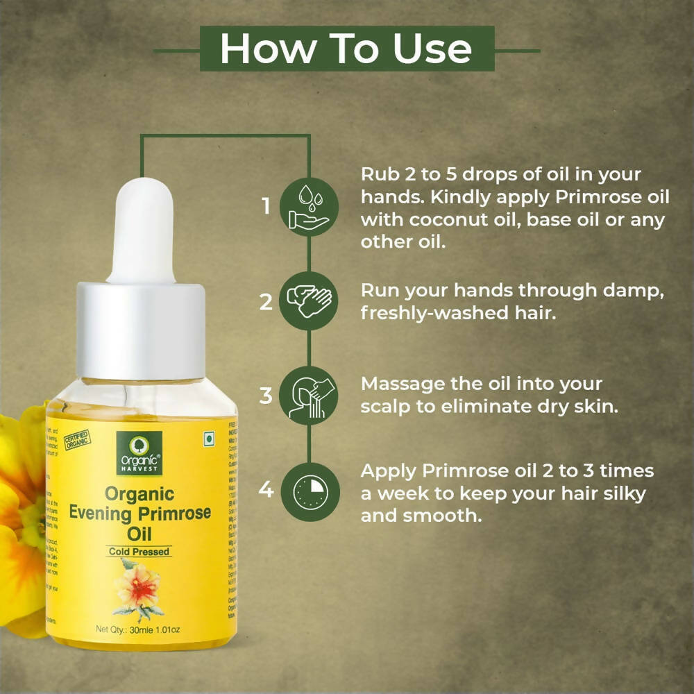Organic Harvest Cold Pressed Organic Evening Primrose Oil