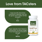 TAC - The Ayurveda Co. AyurLean Weight Loss Veg Capsules - Distacart