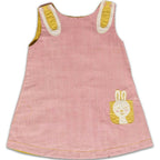 Mhyssa Pink Sleeveless A-line Frock