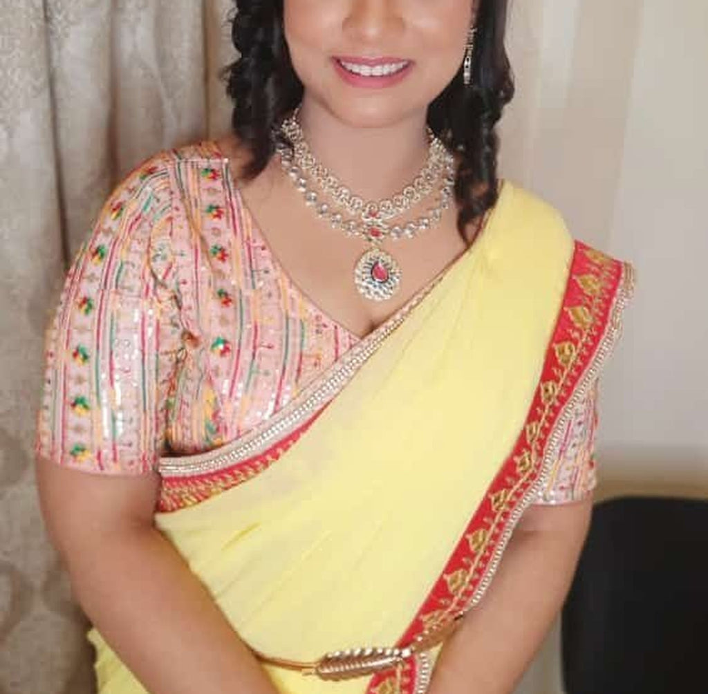 Jewel City Designer Kundan Necklace Set with Earrings & Ring | Gold-Plated Dual Layer Bridal Jewelry