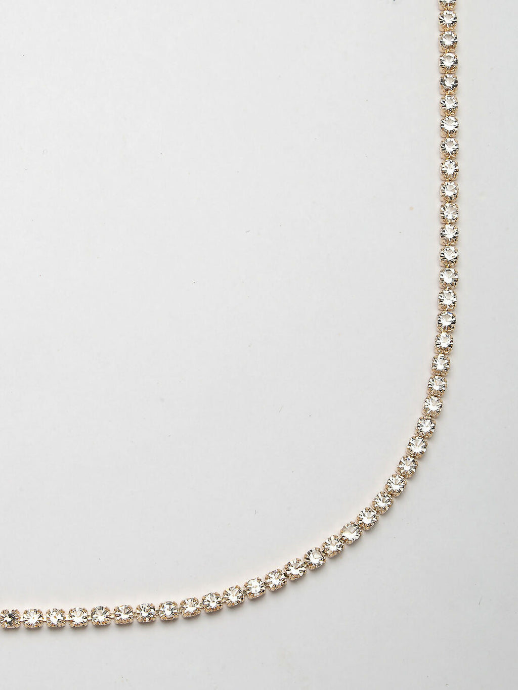 NVR Women's Gold-Polished AD-Studded Kamarbandh Waist Chain