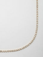 NVR Women's Gold-Polished AD-Studded Kamarbandh Waist Chain