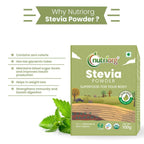 Nutriorg Certified Organic Stevia Powder - Distacart