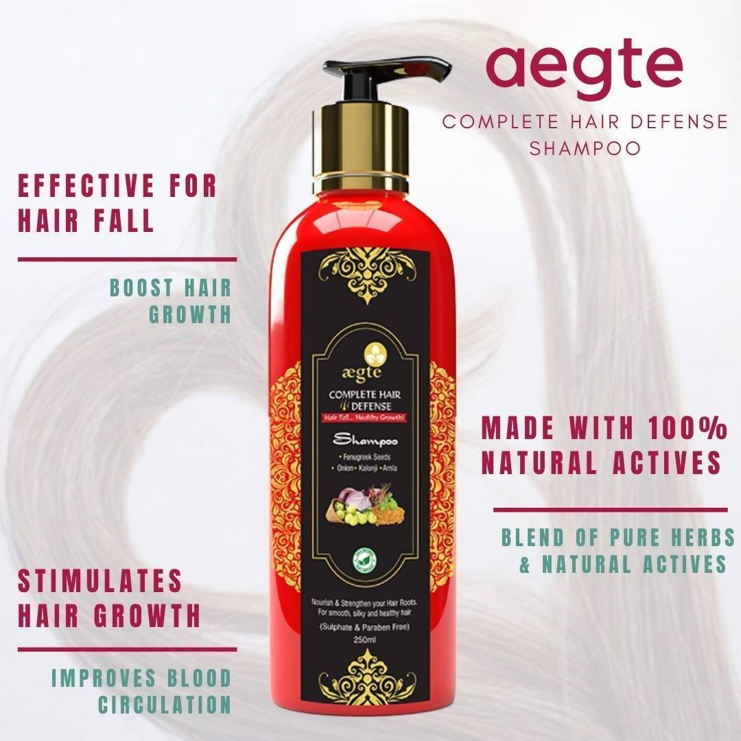 Aegte Onion Anti Hair Fall Kit (Onion Hair Oil, Onion Shampoo & Onion Conditioner)