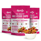 Troovy Healthy Masala Vegetable Chips Tasty & High Protein Snacks - Distacart