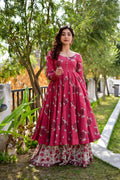 Aayaa Pure Cotton Silk Suit With Heavy Digital Print - Multi Color - Distacart