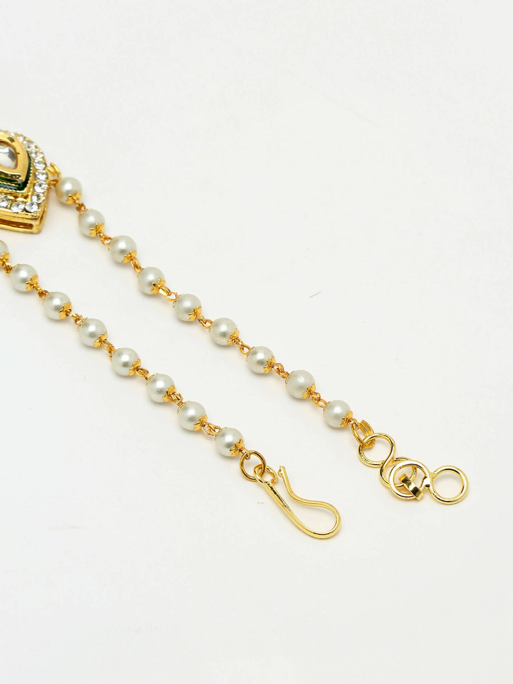 Kundan Hand Harness Set Of 2 - Ruby Raang - Distacart