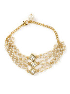 Women's White Bracelet - Ruby Raang - Distacart