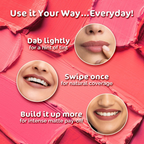 Mamaearth Creamy Matte Long Stay Lipstick - Ruby Crush
