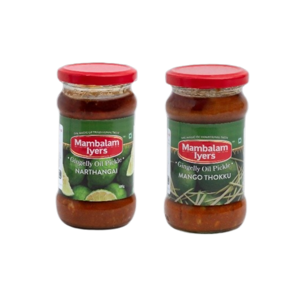 Mambalam Iyers Narthangai & Mango Thokku Pickle Combo