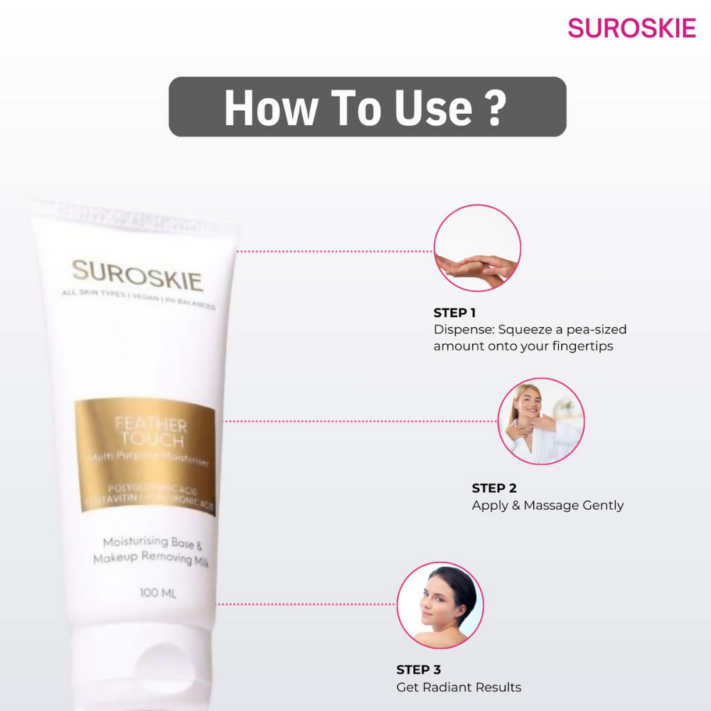 SUROSKIE Feather Touch Multi-Purpose Moisturizer - Distacart
