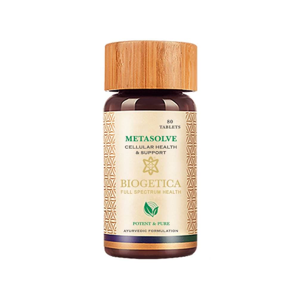 Biogetica Metasolve (Cellular Health And Immune Support, 80 Tablets) - Distacart