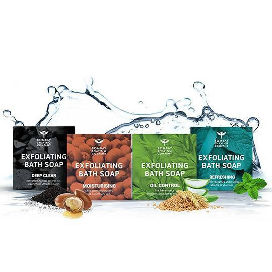 Bombay Shaving Company Exfoliating Bath Soaps Combo