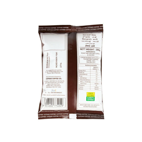 Cothas Coffee Darshini Special - Hotel Blend Coarse Coffee Powder