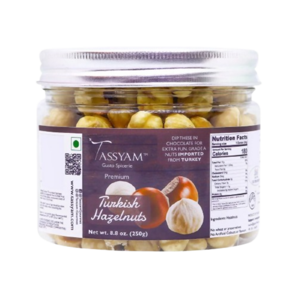 Tassyam Organics Turkish Hazelnuts - Distacart