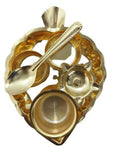 Puja N Pujari Gold Coloured Pan Pooja Thali Set