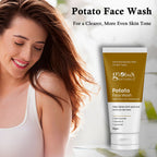 Globus Naturals Potato Face Wash with Plum & D-Panthenol - Distacart