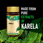 Zandu Karela Pure Herbs Capsules - Distacart