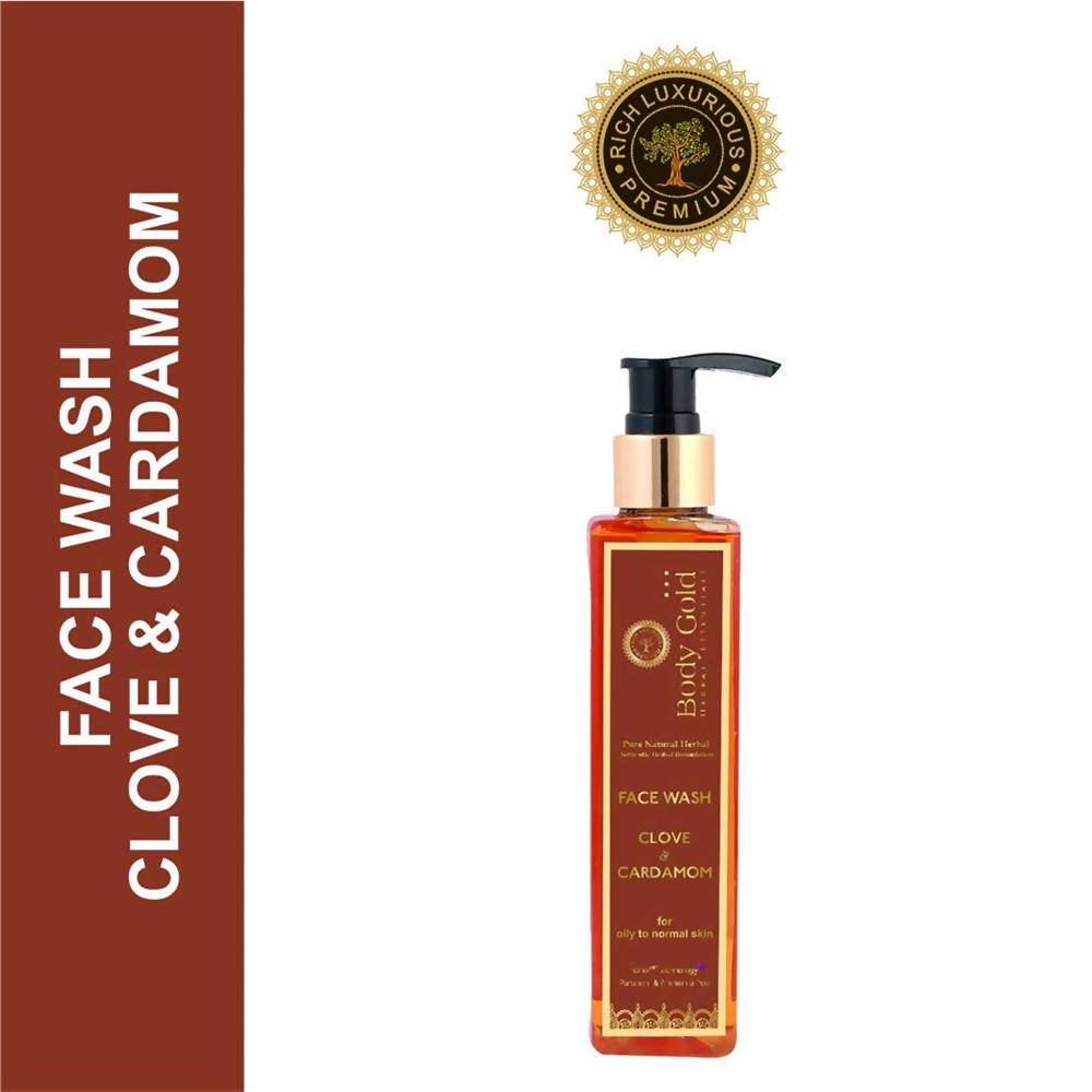 Body Gold Face Wash Clove & Cardamom