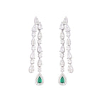 Nuyug Crystal Luster Cubic ZIrcon Necklace Set