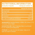 Inlife Conjugated Linoleic Acid CLA 1000 MG Capsules