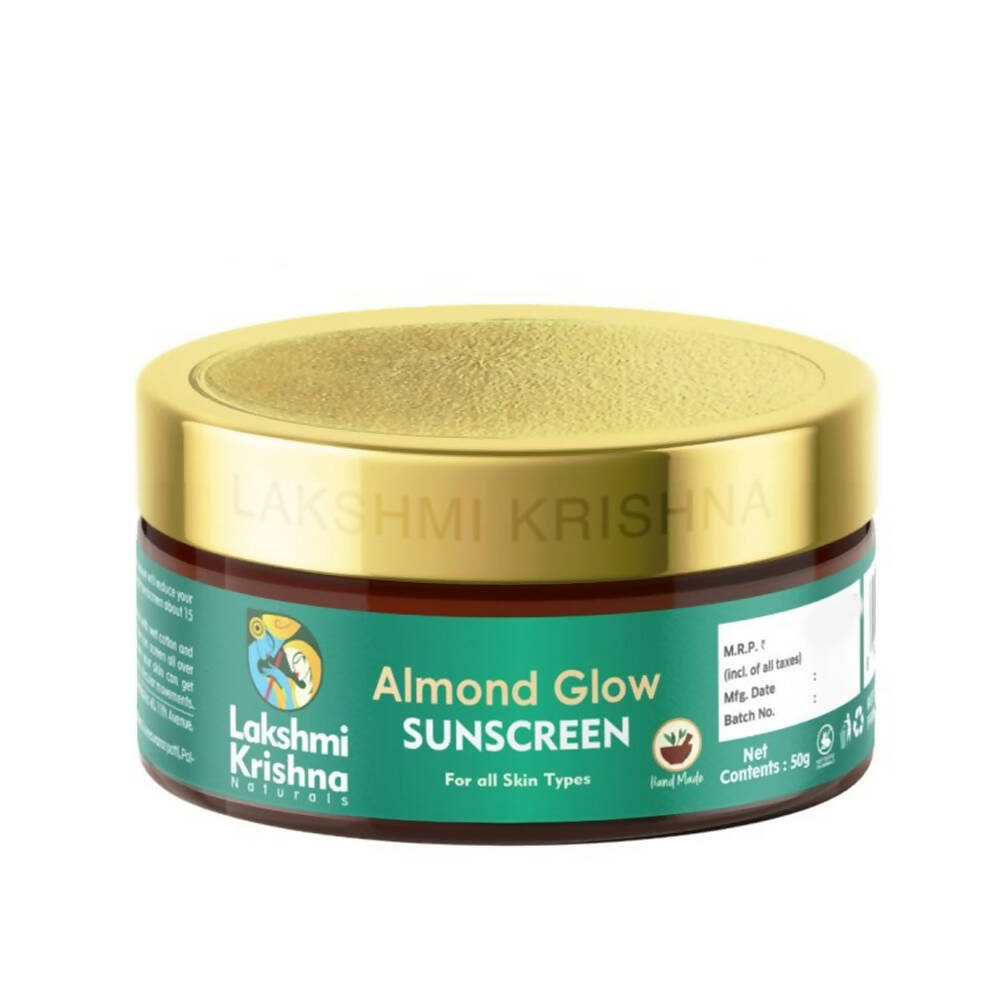 Lakshmi Krishna Naturals Almond Glow Sunscreen