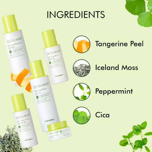 Tonymoly Green Vita C Sparkling Serum - Korean Skincare