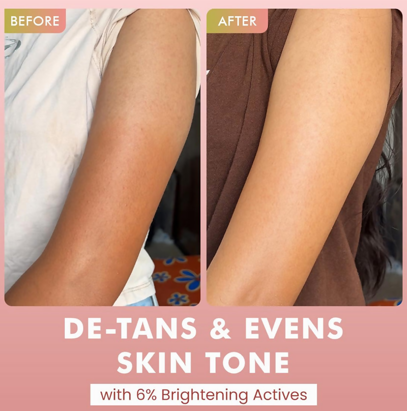 mCaffeine Pink Glow Set (Guava Body Wash & Sweet Escape Body Lotion) - Distacart