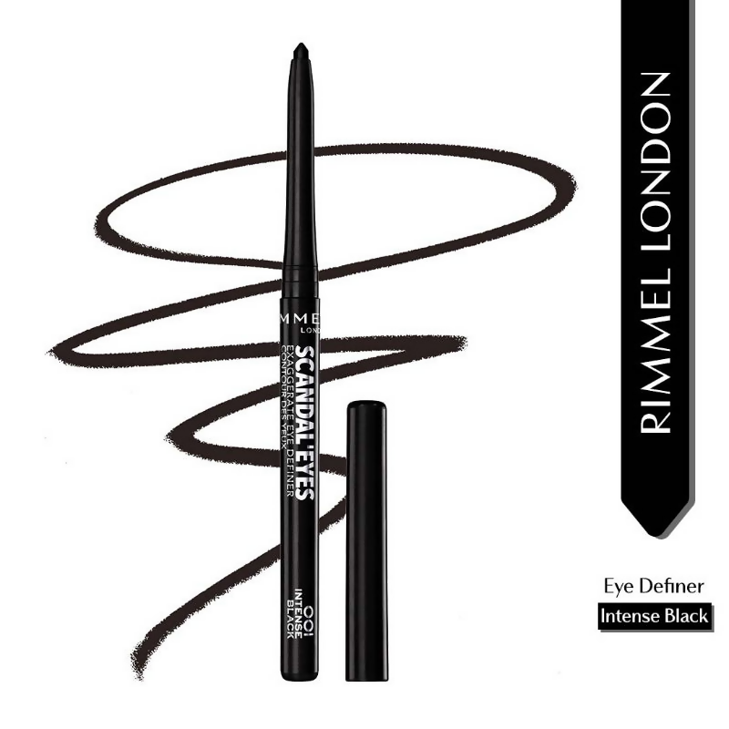 Rimmel London Scandaleyes Exaggerate Eye Definer - Intense Black
