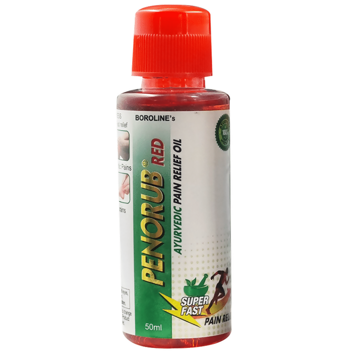 Boroline Penorub Red Super Fast Pain Relief Oil