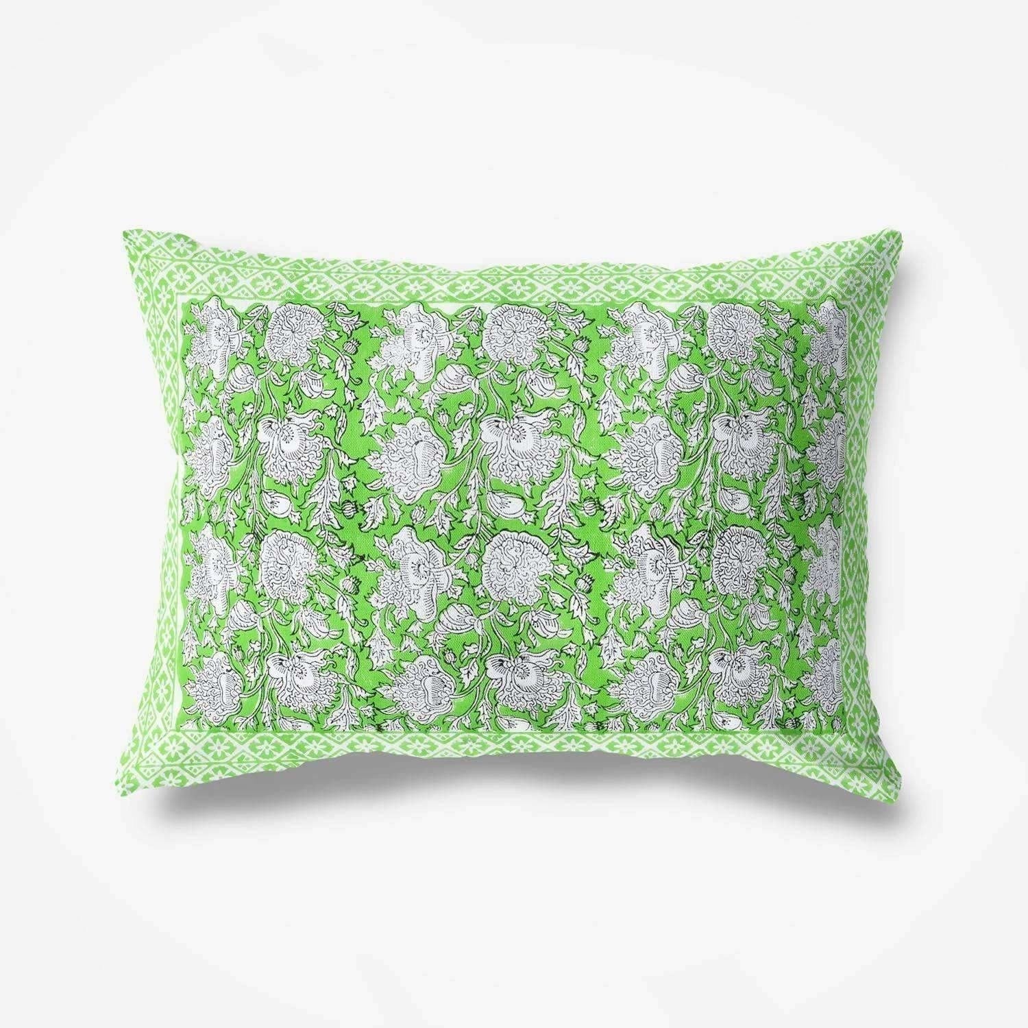 Hand Block Printed Jaipuri Double 90x108 Inches Bedsheet/Bedspread with 2 Pillow Covers
