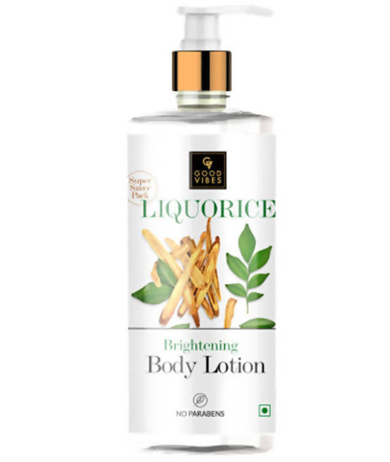 Good Vibes Liquorice Brightening Body Lotion